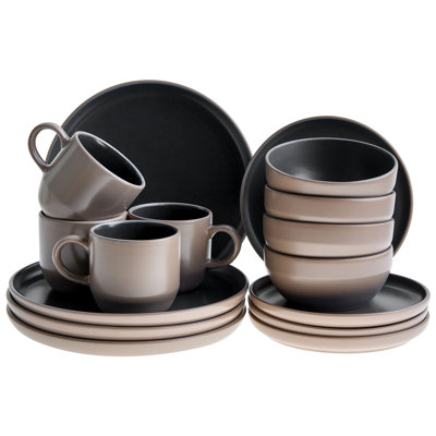 Stoneware Dinnerware - Service for 4