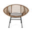 Accessoire de salon moderne, fauteuil d'appoint chic