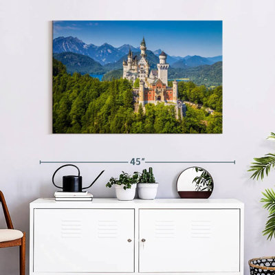 Lilie, château allemand de Neuschwanstein