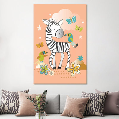 Jungle Nursery Ii by Lisa Whitebutton - Wrapped Canvas Gallery-Wrapped Canvas Giclée