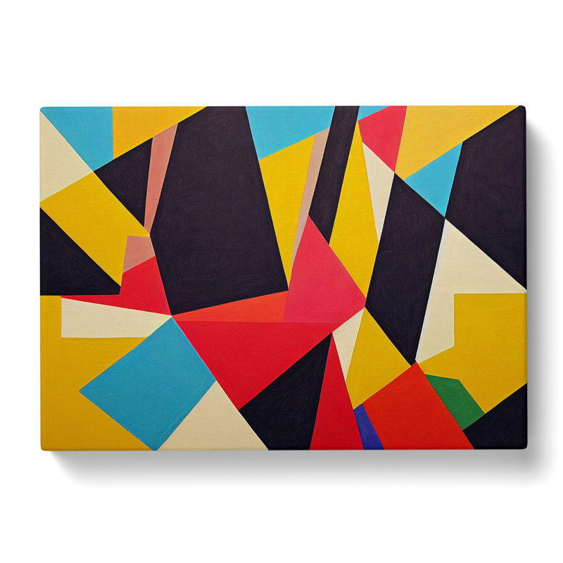 Art Suprematism Vol.2 Abstract - Wrapped Canvas, 50cm H x 76cm W x 3cm D