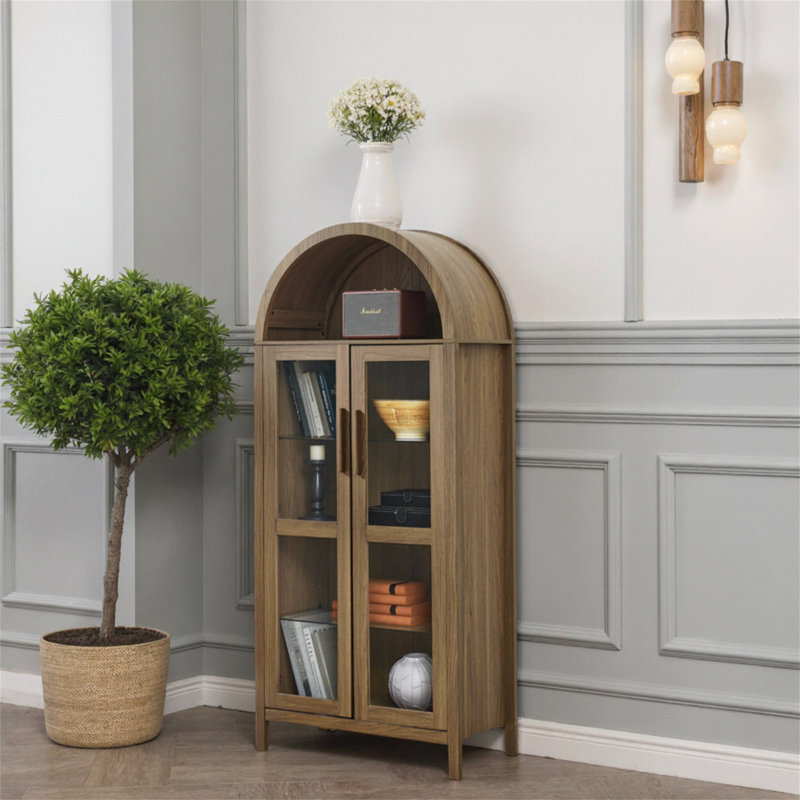 High-ceiling Storage Cabinet, Brown
