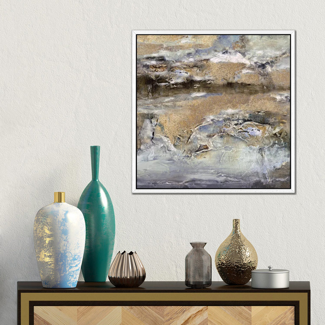 Vergoldeter Sandstein I von Scherrer Finch - Gallery-Wrapped Canvas Giclée