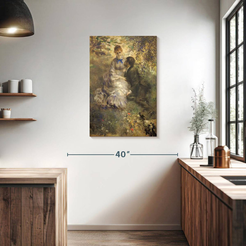 Hardie The Lovers 1875, 36" H x 24" W