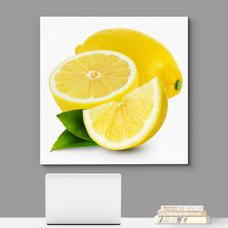 «Kitchen Food Fresh Lemon Fruits» sur impression sur toile