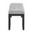 Light Grey Dining Bench