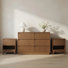 Dejesus 3-piece Bedroom Set, 6 Drawer Dresser And Nightstand (set of 2)