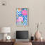Décoration murale Joyful Gridlock Shadowbox Print par Art Remedy, cadre blond, 17 x 25-1476759465-1476759471