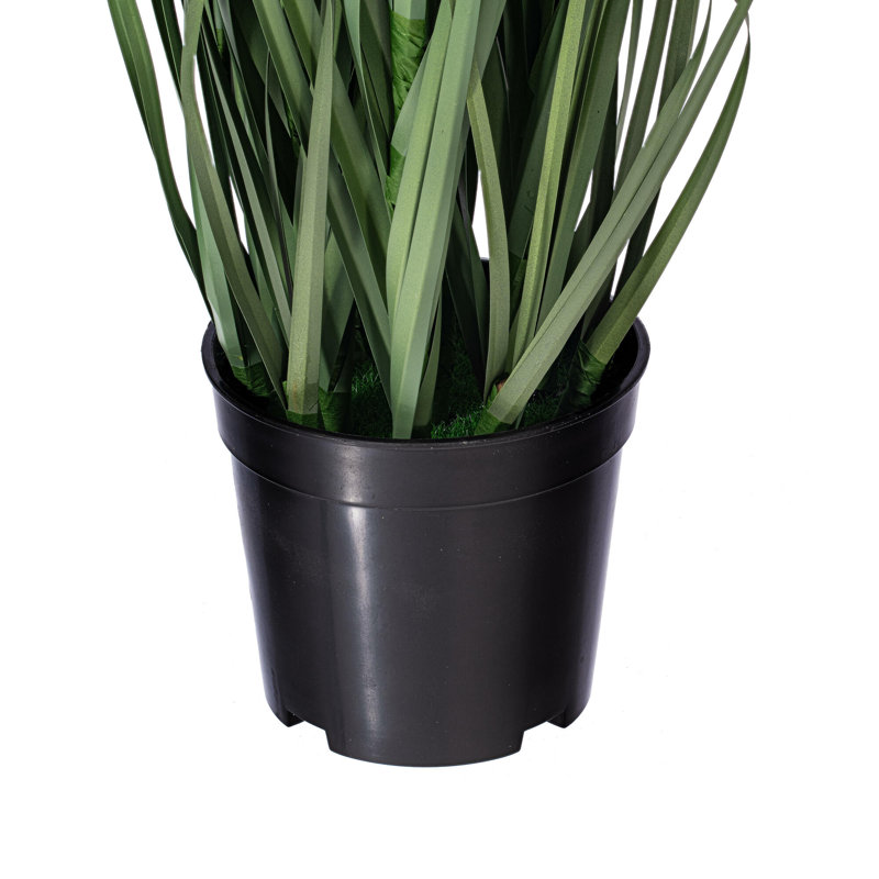 Artificial Green Potted Ryegrass, 24" H x 12" W x 12" D