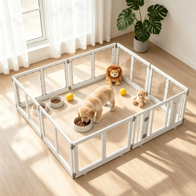 Acrylic Dog Playpen Xlarge 70*70*23"