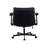 Criss Cross-Legged Friendly Wide Seat Office Chair with Foldable Arms, Rolling Casters-746975492