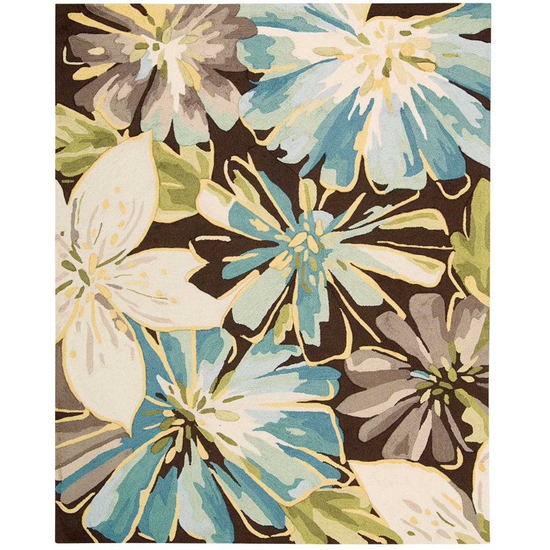 Yovana Floral Indoor Rug, Rectangle 8' x 10'6"