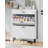 3-Tier Shoe Storage Cabinet w/ 2 Flip Drawers, Freestanding Entryway Organizer w/Adjustable Shelves, Hidden Shoe Rack-1209572885