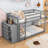 Kialah Space-Saving Bunk Bed With Built-In Storage And Slats-2274431-2274425