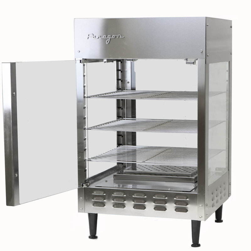 Vitrine humidifiée Hot Dog Steamer