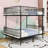 Spacious Metal Bunk Bed with Safety Guardrails-1411513236-1411513237