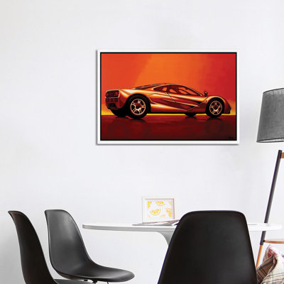 McLaren F1 1994 by Paul Meijering - Print on Canvas
