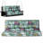 Porch Swing Cushions With Backrest, 4" Thicken Waterproof Outdoor Bench Cushion, Only Cushion-799062581-799062579