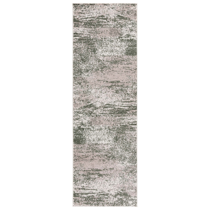 Manneville Performance Abstract Rug, Runner 2'6" x 8'