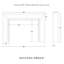 Modern Ember Everly Wood Fireplace Mantel Surround Kit in White | 56" x 42" Opening | 54"-1607769755-1607769744