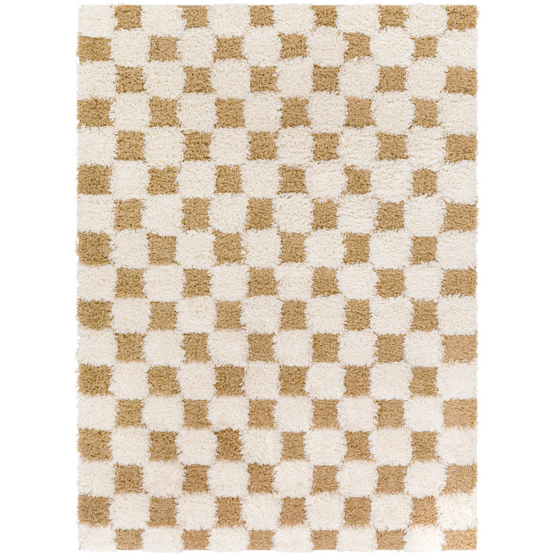 Geatches Geometric Indoor Rug, Rectangle 6'7" x 9'6"