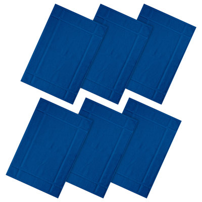 1350 GSM 100% Cotton Solid Bath Mat for Bathroom Floor