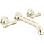 Beauclere™ Two-Handle Wall Mount Lavatory Faucet-67013189-67013191