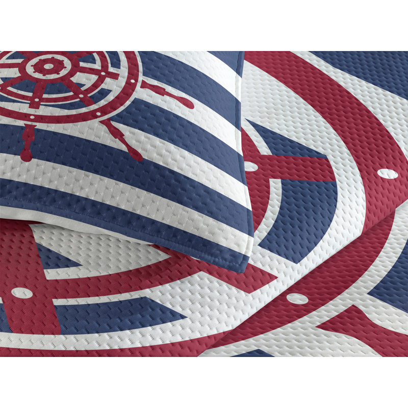 Coastal Polyester Coverlet