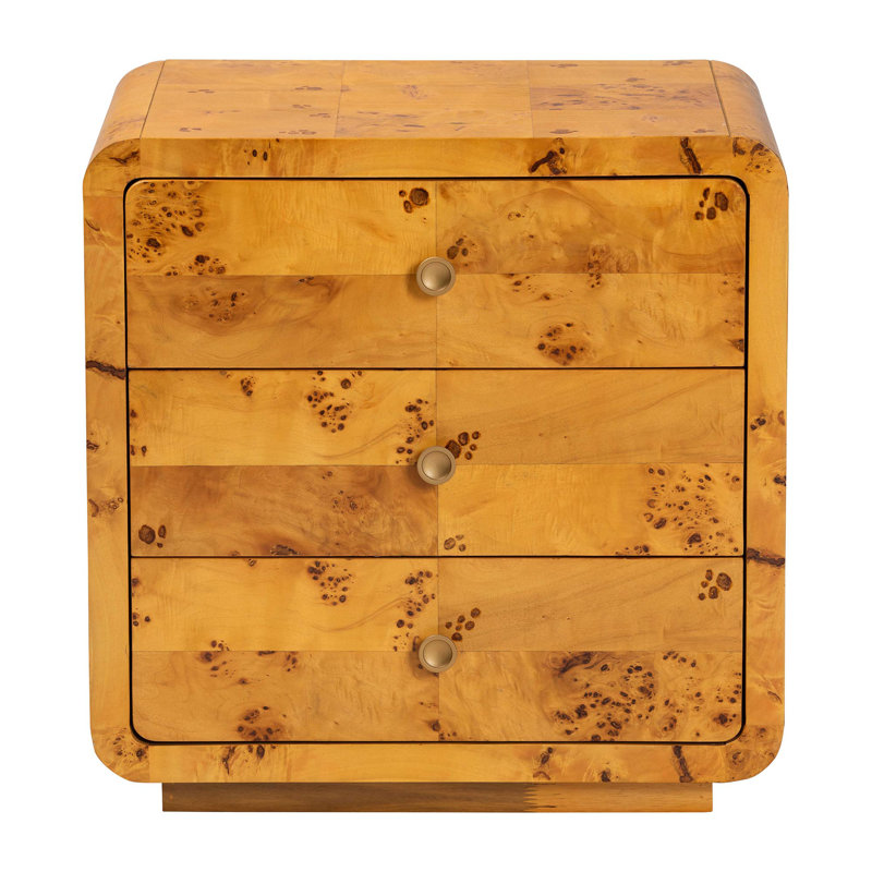 Table de chevet 3 tiroirs Dynell