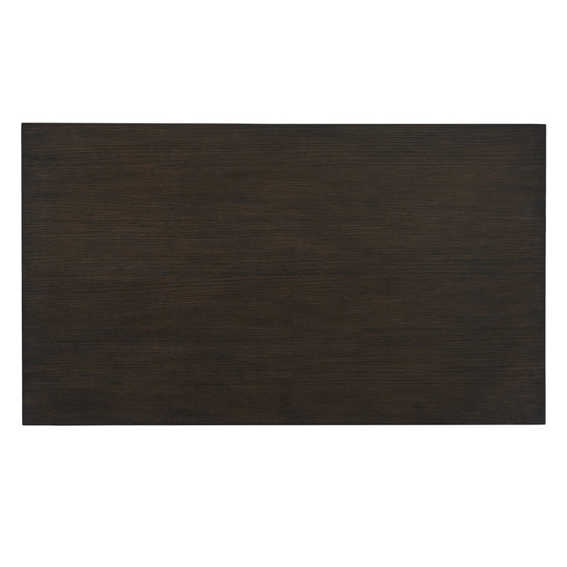 Hewitt 2-Drawer Lateral Filing Cabinet, Dark Walnut/Champagne