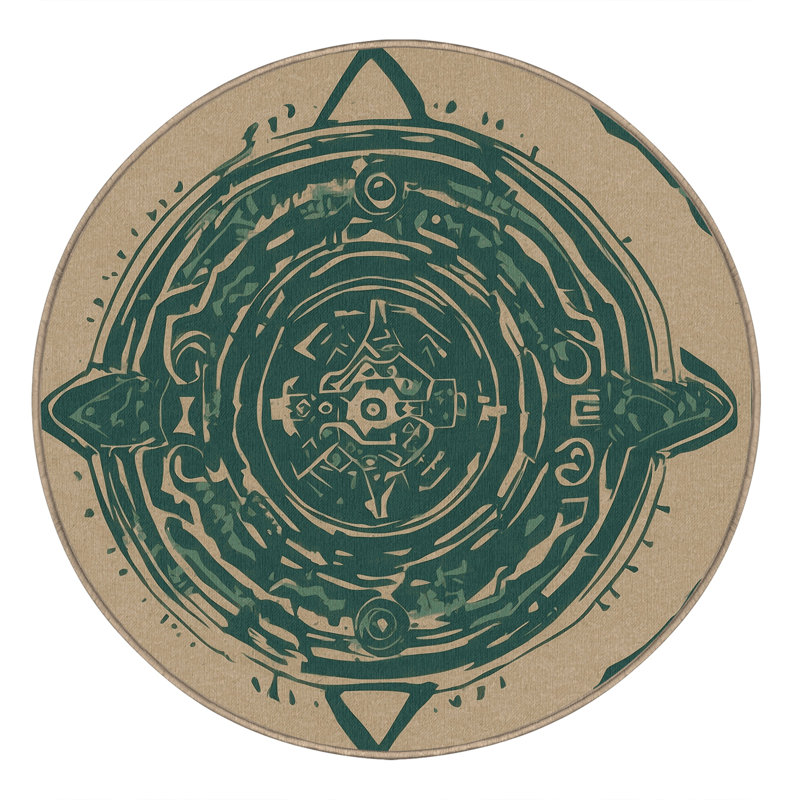 Temple Of Time Rug, Round 5'