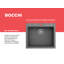 Campino 24'' L Single Basin Kitchen Sink-1037734395