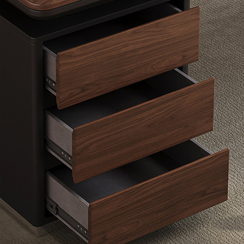 Bureau italien vintage, H 29,92 po x l 70,87 po x P 27,56 po