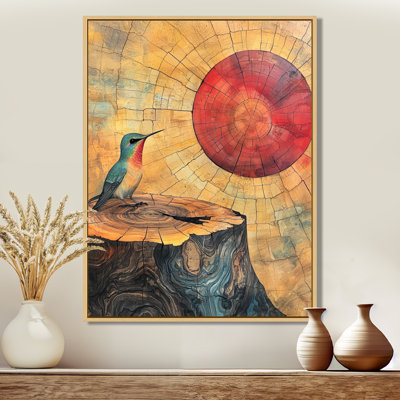 Gokhan Hummingbird Into The Forest III - Hummingbird, reproduction d'art sur toile