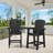 Wolak HDPE Outdoor Adirondack Chair Set With Table-920299637