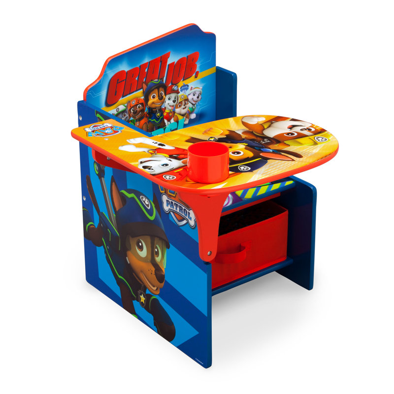 Chaise de bureau pour enfant avec compartiment de rangement Pat'Patrouille Nick Jr.