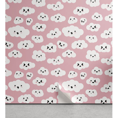 Gullane Textured Peel and Stick Wallpaper Roll -  Zoomie Kids, 5146F60F7BA64456AF84FF8B320E8554