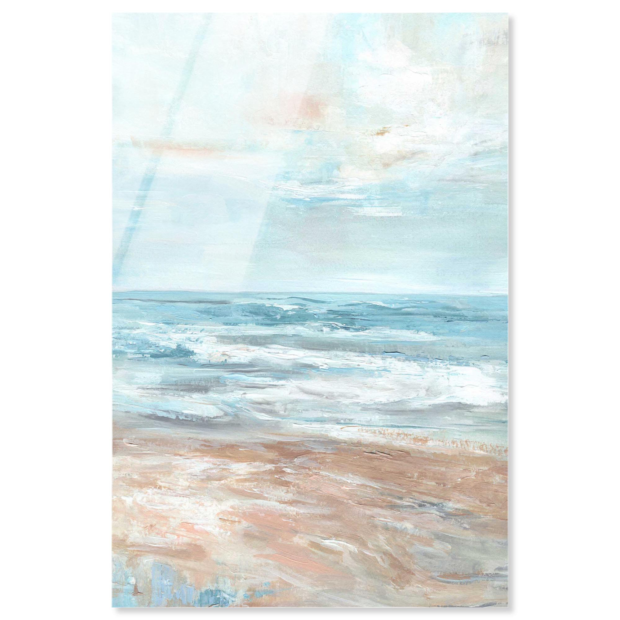 Art Remedy Sparkling Riviera Coastal Art Acrylic Print by Art Remedy ...