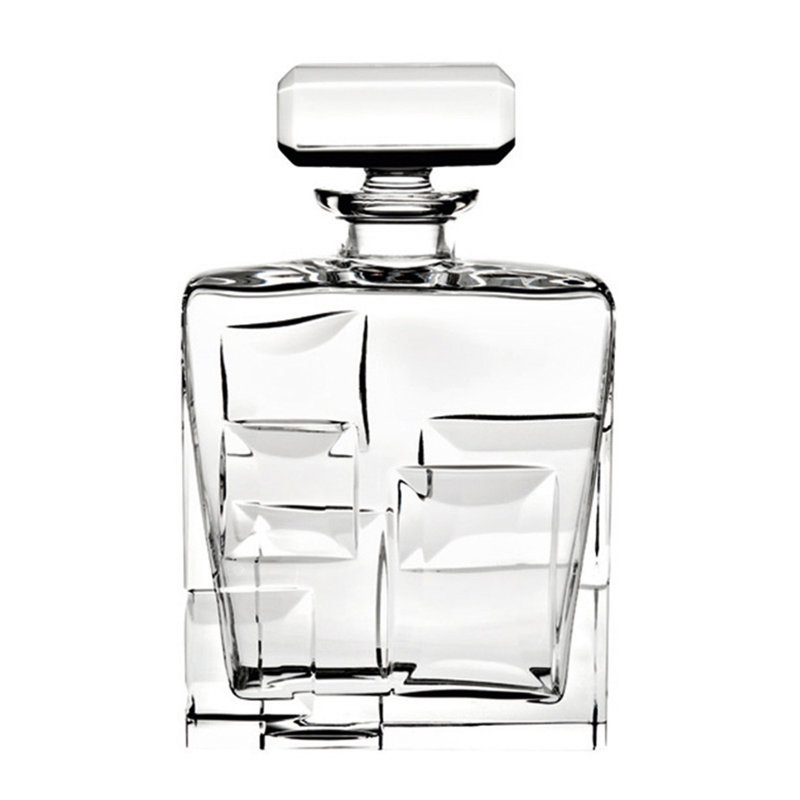 Portrait Lead Crystal Whiskey Decanter