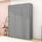 Murphy Bed Cabinet with Built-In Shelves-106950512-106950507