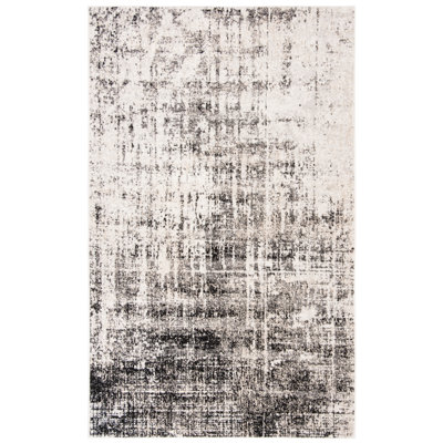Alaric Geometric Looped / Hooked Area Rug