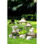 Jardinière décorative texturée sable et ciment de 8,3 po x 7 po x 4,7 po pour décoration bohémienne avec combinaisons de plantes