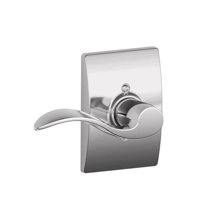 Accent Lever with Century Trim Non-Turning Lock Schlage 