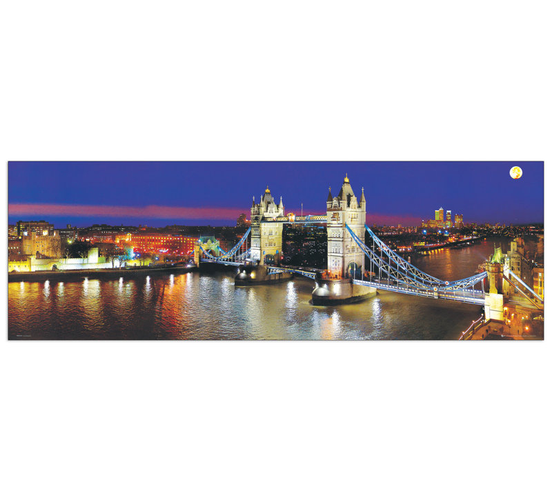 No Frame Panoramic Print on Wood