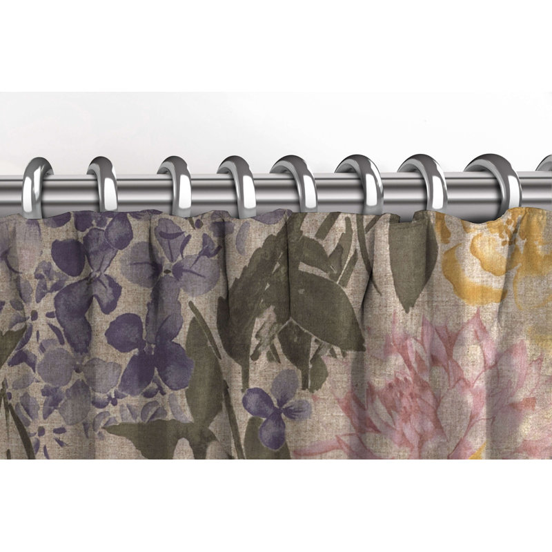 Amberlin Blackout Curtain Pair, 167 W x 137 D cm