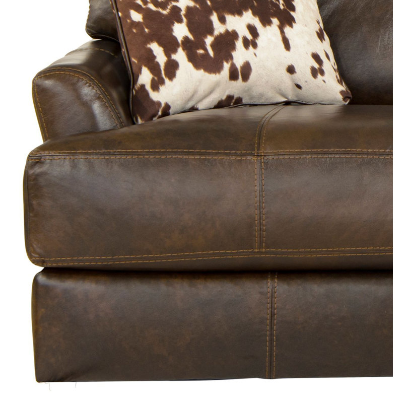  Nokomis 85'' Genuine Leather Sofa