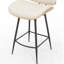 Mid-Century Swivel Bar Stool With PU Leather Seat-482110715
