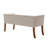 Sabrina Fabric Upholstered Bench with Rubberwood Legs-90547679