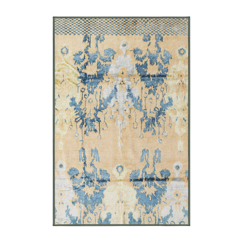 Abstract Indoor Rug, Rectangle 5' x 7'