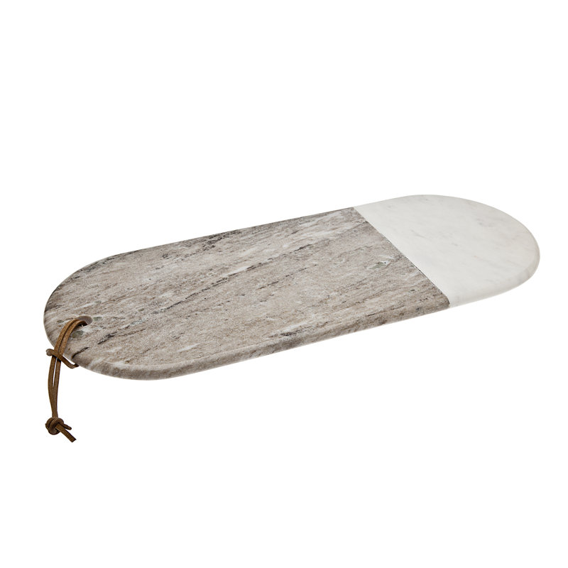 Two Toned Marble Serving Tray